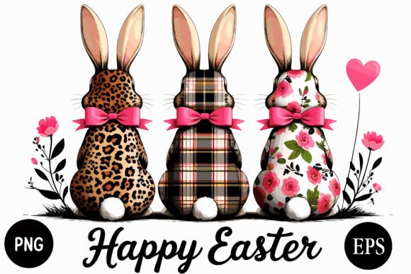 A Crafty Review: Happy Easter Bunny Trio Graphics