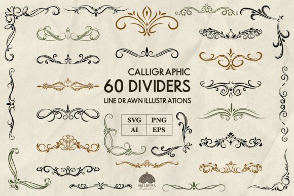 A Designer's Honest Review of Vintage Calligraphic Dividers