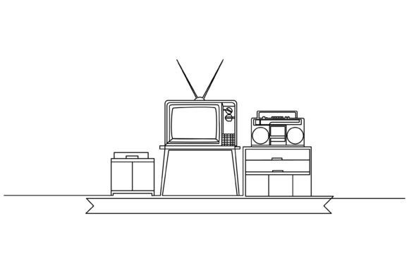 A Modern Graphic for Classic Tech & Media Illustrations