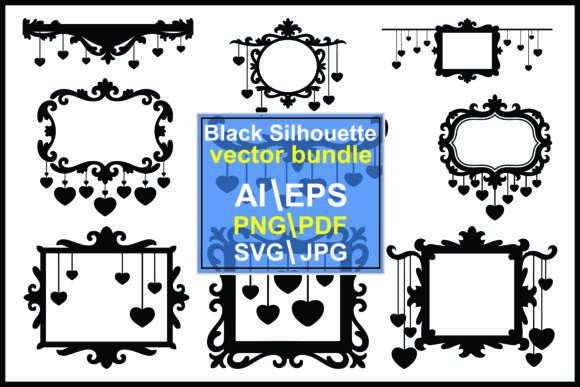 A Professional Review of Black Ornate Heart Frames