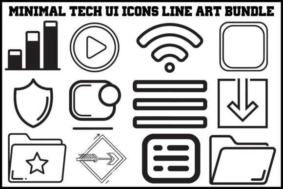 Design Review: Minimal Tech Icons for Modern Branding
