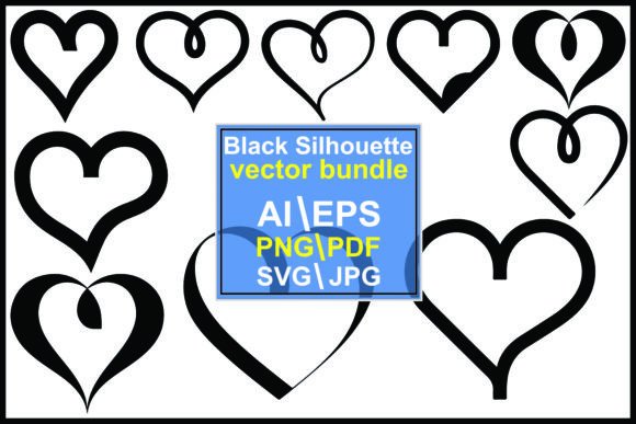 Essential Vector Heart Graphics for Commercial Projects