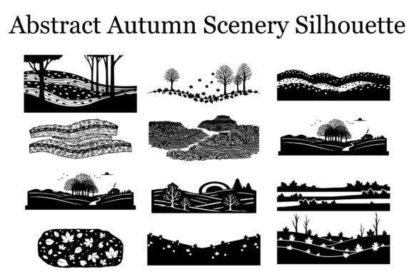 Evaluating the Autumn Fall Leaves Silhouette Graphics