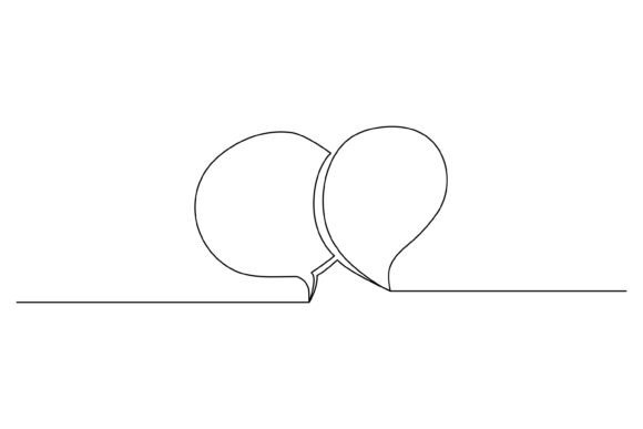 Polished Graphics: The Continuous Speech Bubble Illustration
