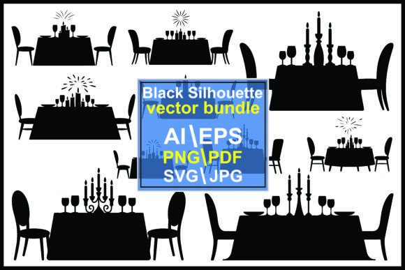 Review: Elegant Dining Silhouette Graphics