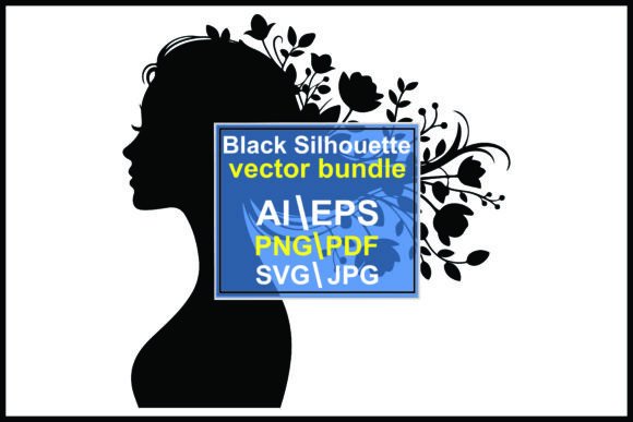 Reviewing the Silhouette Woman with Flower in Hair Graphics