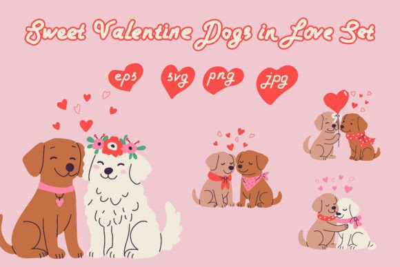 Sweet Valentine Dogs Graphics: A Crafting Set Review